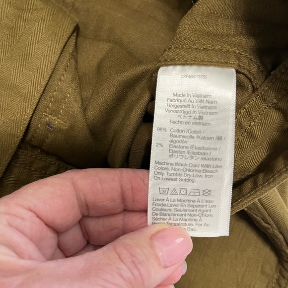 Madewell The Perfect Vintage Wide-Leg Cargo Pant Utility Edition 32 Waist - Picture 7 of 11